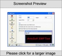 SWFText Screenshot